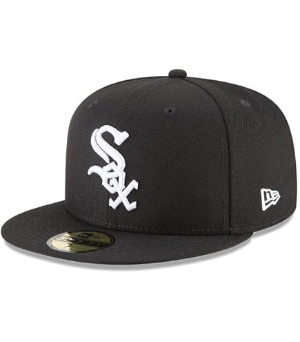 Amazon.com : New Era MLB Basic SNAP 950 Chicago WHITESOX Black
